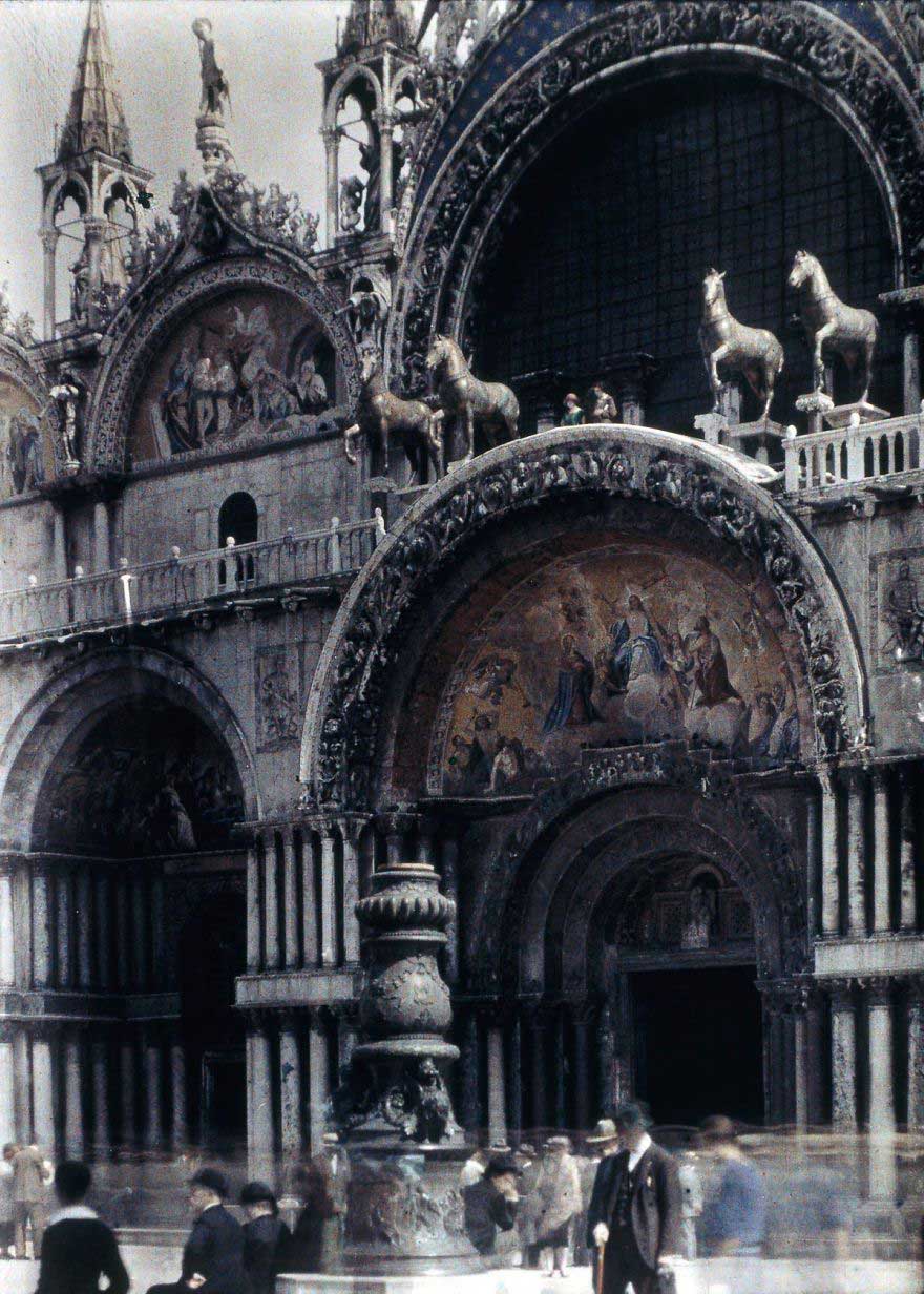 كاتدرائية القديس مارك، في البندقية بإيطاليا، سنة 1925