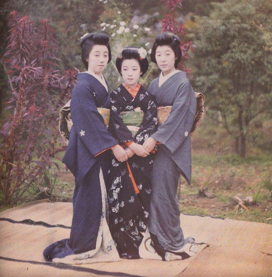 كيوتو في اليابان في سنة 1912