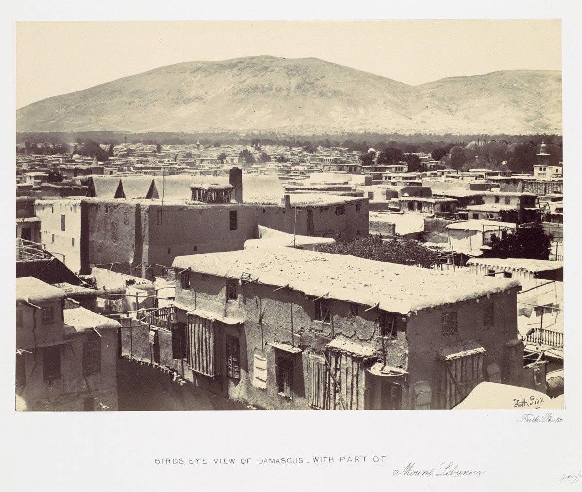 دمشق، سوريا سنة 1857.
