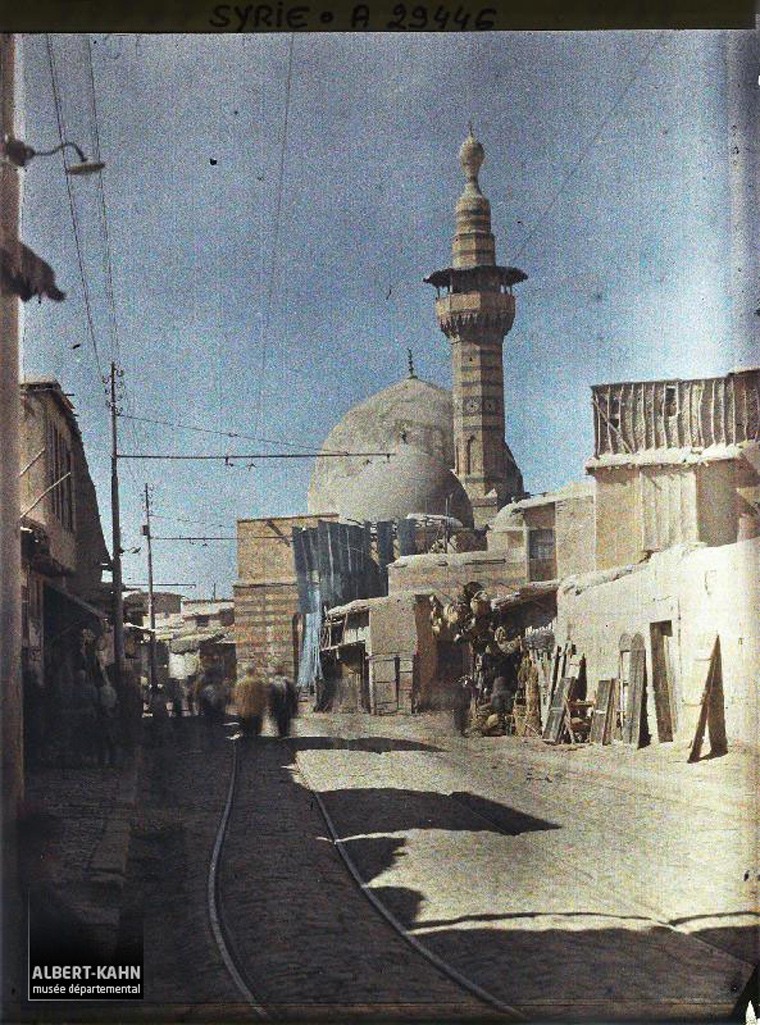 حي الميدان في دمشق سنة 1921.