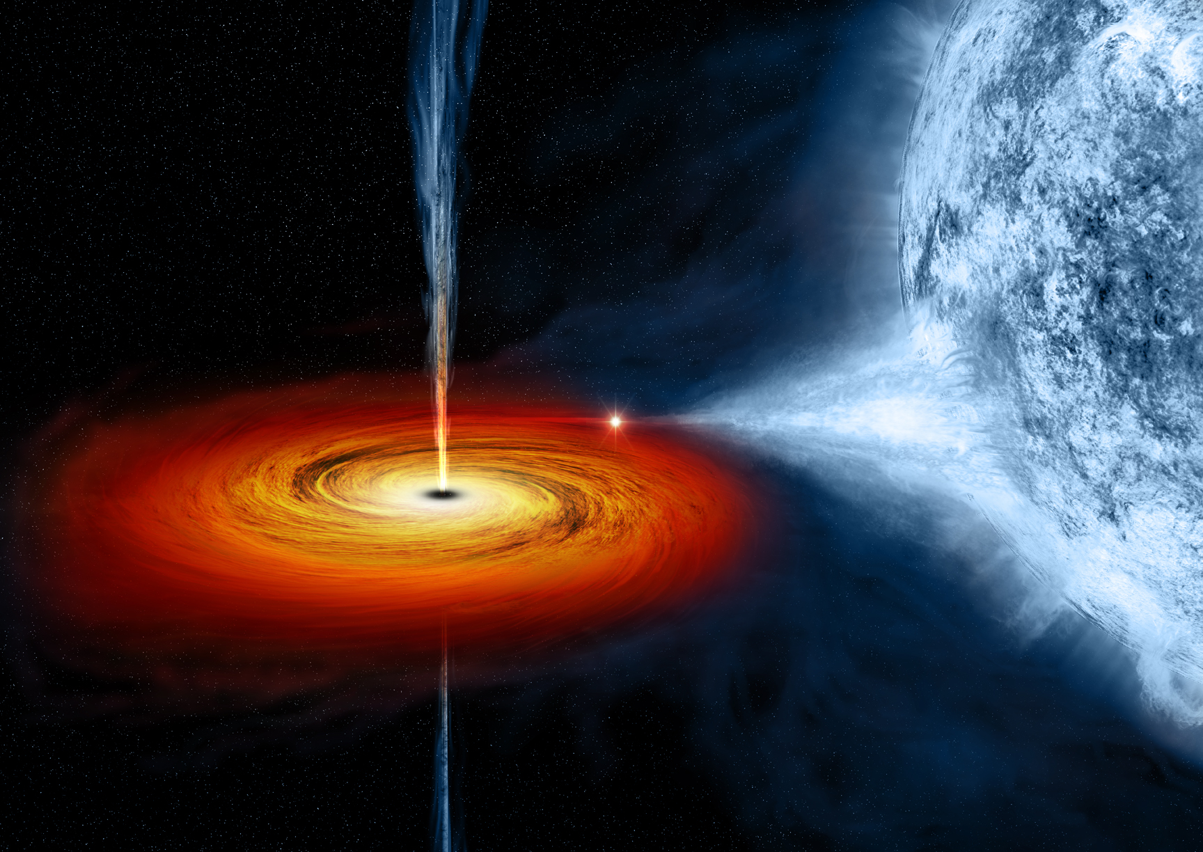 الثقوب السوداء لديها جاذبية قادرة على سحب الضوء لداخلها. أرشيفية
